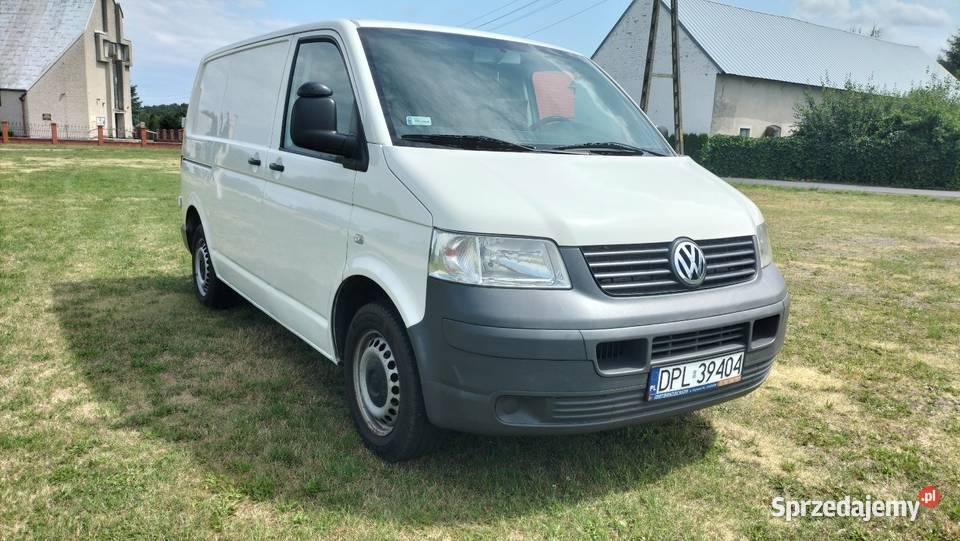 VW Transporter T5 blaszak 3 osobowy 19 TDI 86 1897cm3
