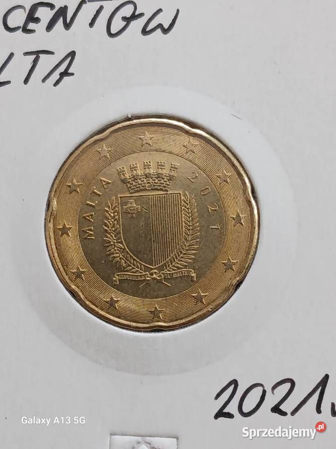 20 Eurocentów Malta 2021 r Kolekcje Konin