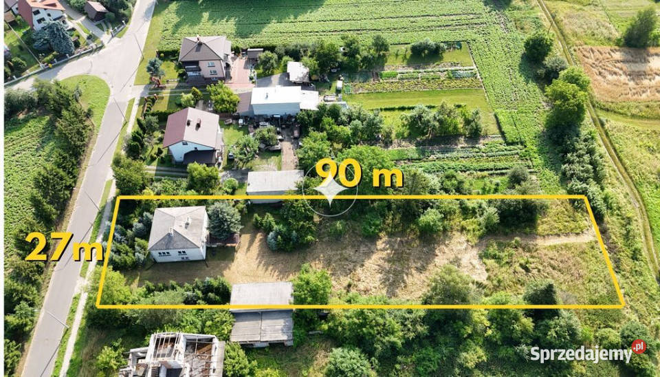 Dom do adaptacji na działce 025 ha Hrubieszów Rok budowy 1995