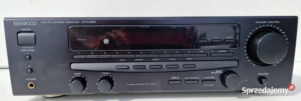 Wzmacniacz Kenwood KRA4050 KR A 4050 amplituner Wzmacniacze i pokrewne wielkopolskie Międzychód