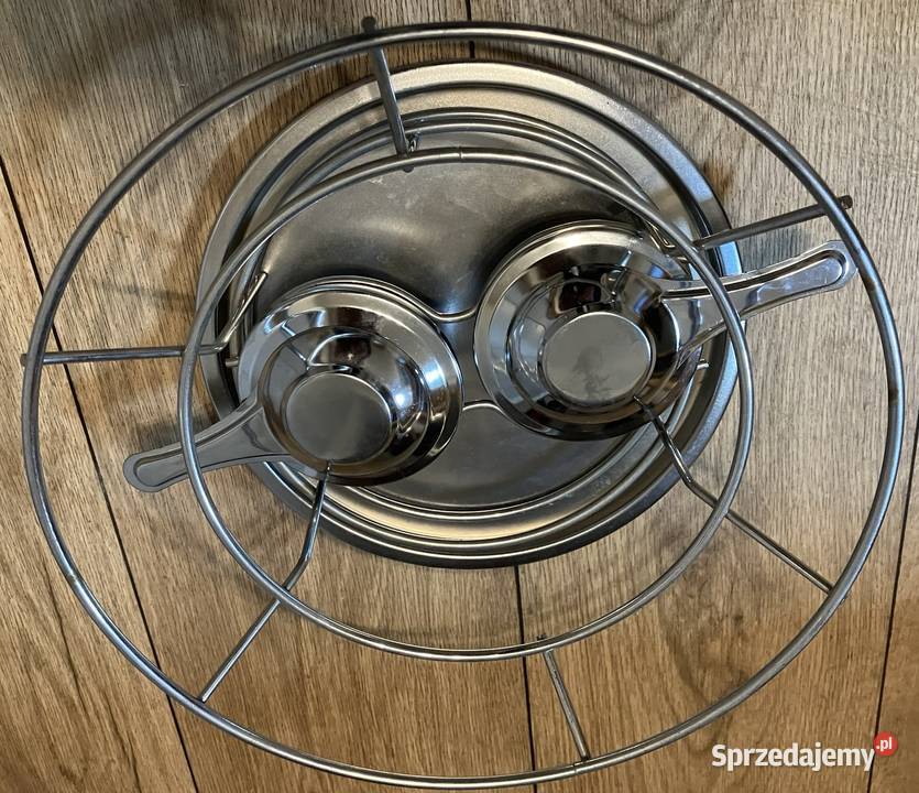 Rechaud Podgrzewacz Palnik do FONDUE stalowy ze Warszawa sprzedam