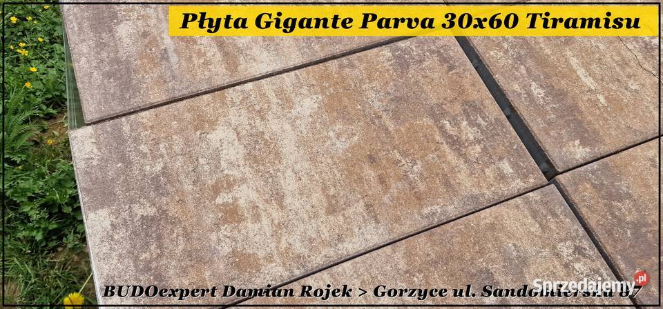 Nowoczesna płyta tarasowa Forbet Gigante Parva Kostka brukowa podkarpackie sprzedam