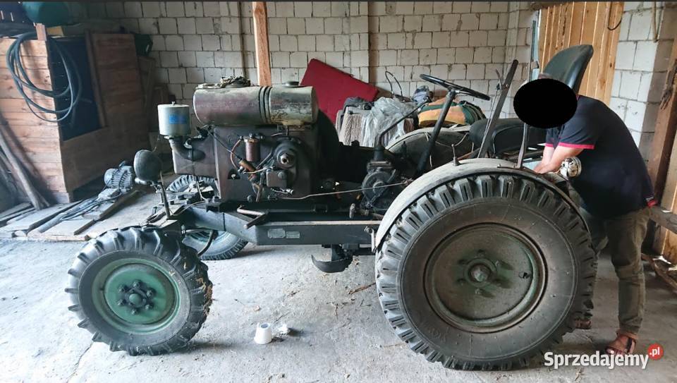 Zabytkowy traktor ciągnik 1940r KRAMER K18 z Grójec