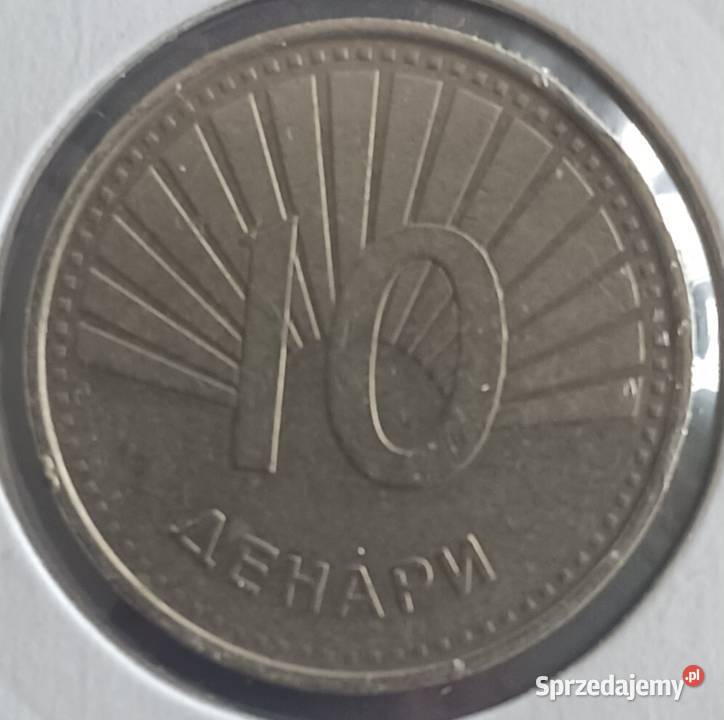 10 Dinarów Macedonia 2008 r wielkopolskie sprzedam