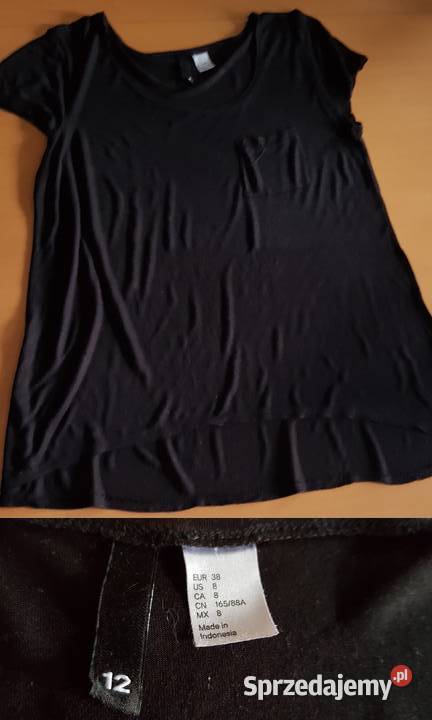 2 koszulka tshirt bluzka czarna szara okazja czarny Kielce