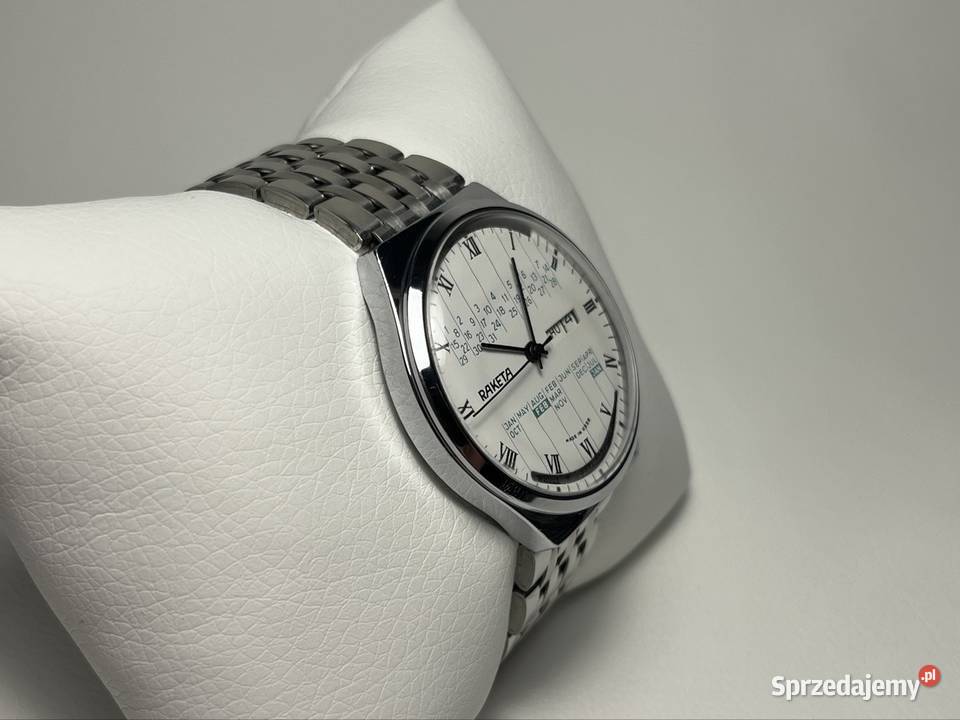 Zegarek Rakieta multikalendarz bransoleta Made Męskie Gdańsk