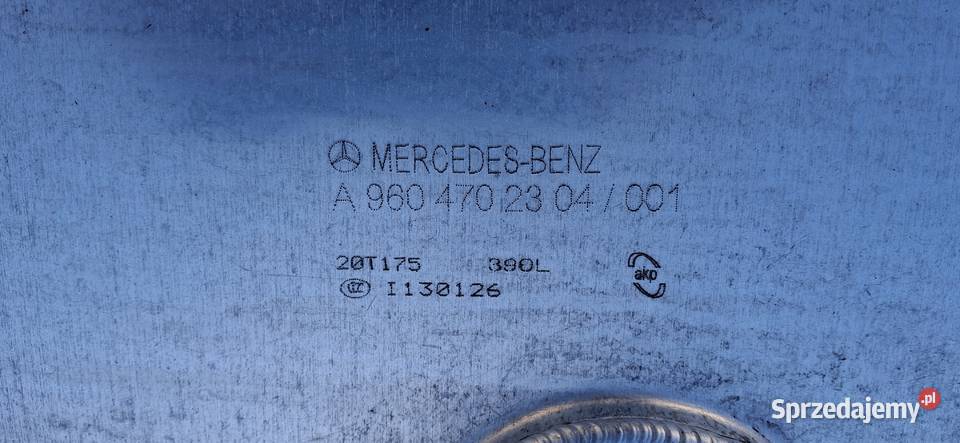 MERCEDES ACTROS MP4 ZBIORNIK PALIWA 390L ciężarowe sprzedam