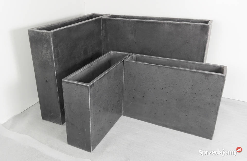 Donica betonowa Slim 60x30x50 Donice betonowe