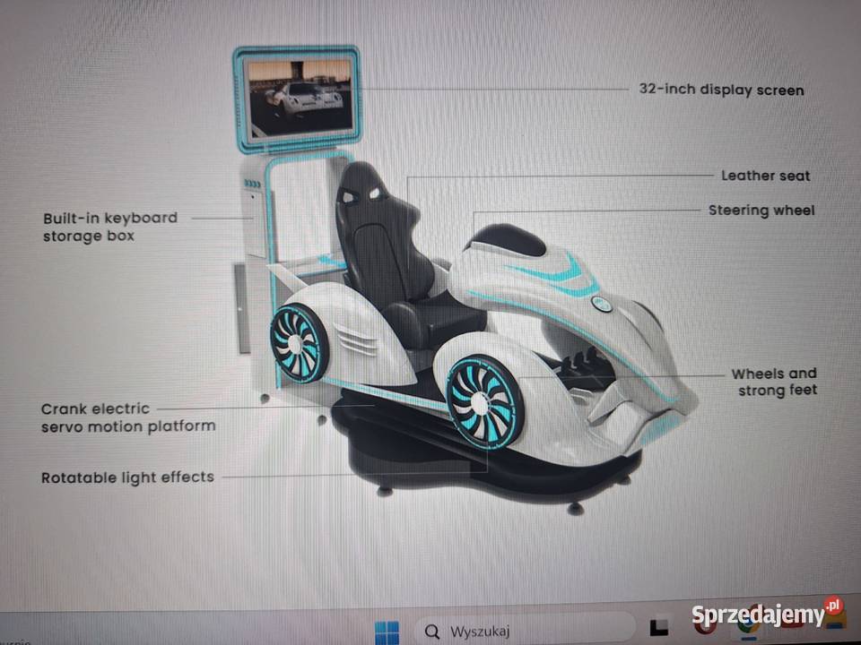 Symulator vr realna rzeczywistość automat gra
