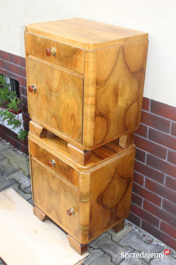 szafka nocna art deco