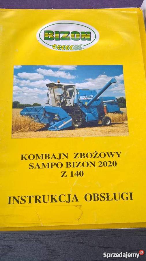 Instrukcje obsługi maszyn rolniczych Rok wydania 1991 Lubartów