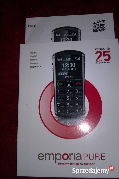 telefon komórkowy Emporia Pure Warszawa sprzedam