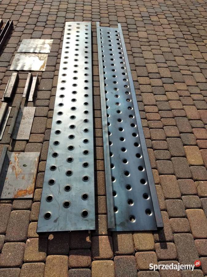 Trapy podjazdy najazdy stalowe zestaw do Najazdy Złoczew