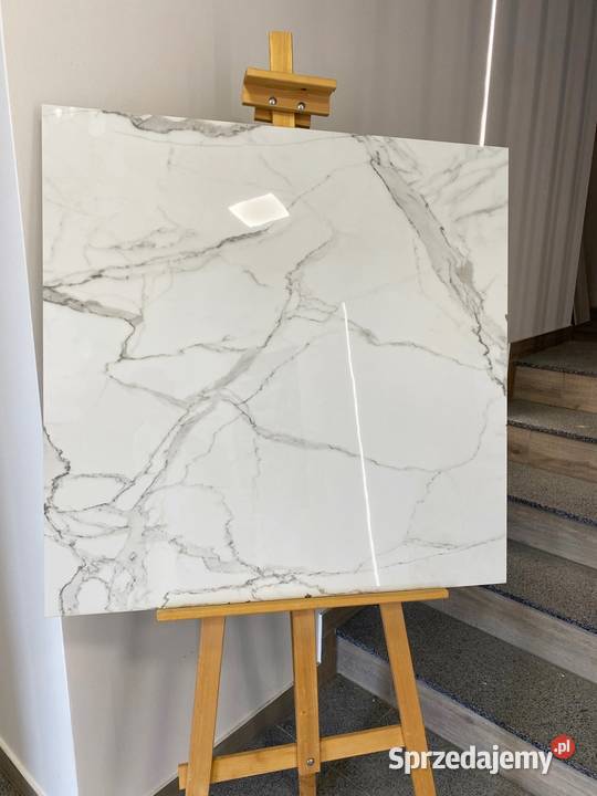 płytka 60x60 gres poler Carrara White Zakopane sprzedam