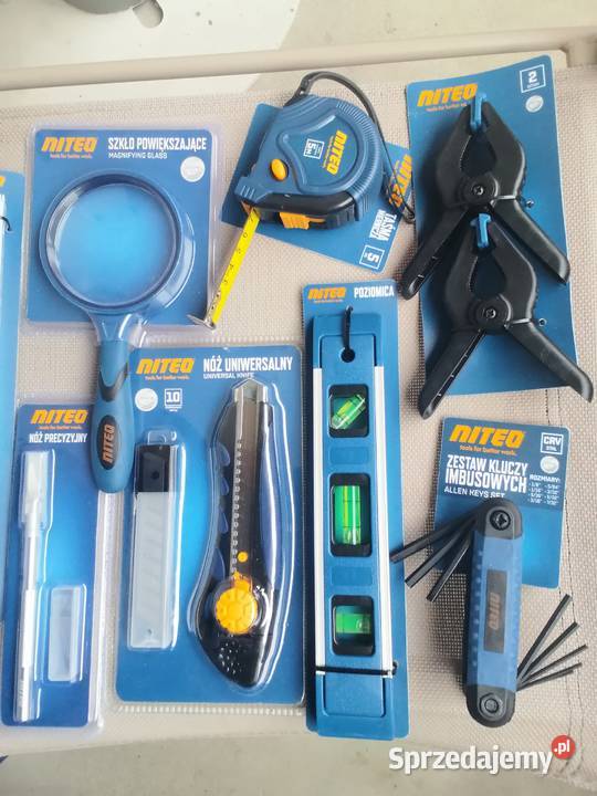 Zestaw narzędzi Nowy nierozpakowany 8sztuk małopolskie Wieliczka