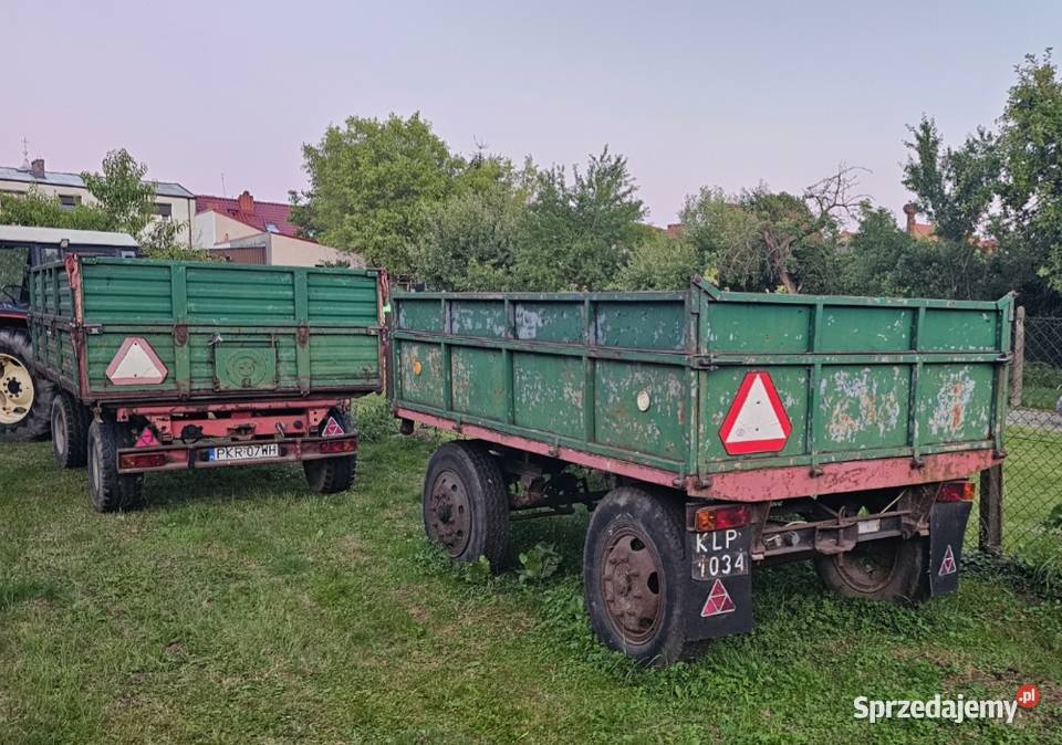 2 przyczepy Sulmierzyce