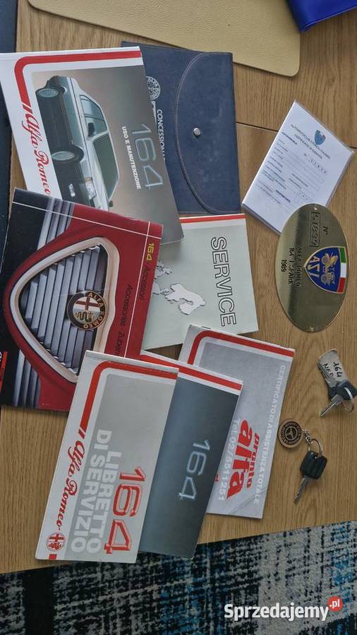 Alfa Romeo 164 20 Symboliczny przebieg Rok produkcji 1989 Gdańsk