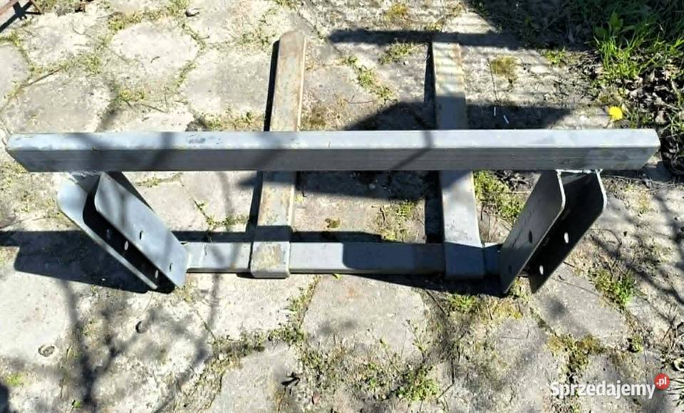 Widły do palet regulowane rozszerzane do TURa 80 nieuszkodzony Dębica