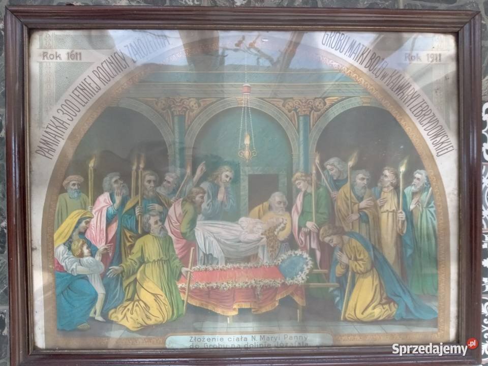 Litografia Kalwaria 1911 Gdów sprzedam