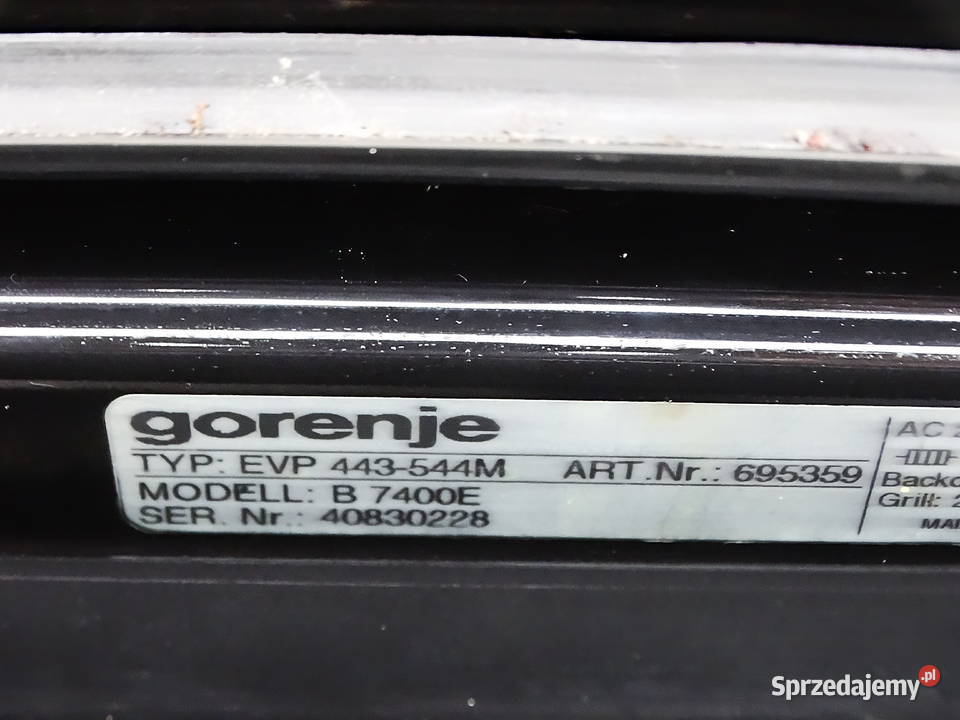 Piekarnik elektryczny do zabudowy Gorenje B Dom i Ogród Biłgoraj