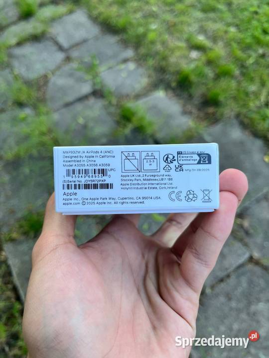 Słuchawki AirPods 4 zachodniopomorskie Wałcz sprzedam
