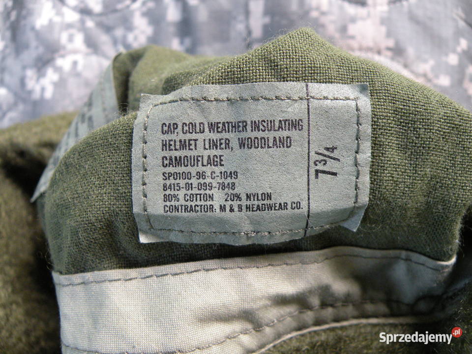 Podhełmówka Us Army woodland 7 34 Wrocław sprzedam