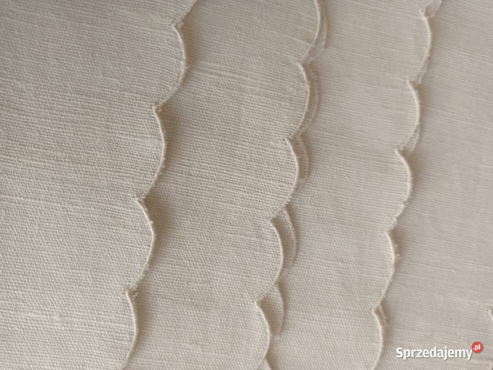 Serwetki lniane z haftem Nowe 100 len 32x32 podlaskie Białystok