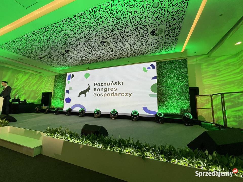 Dioda LED wynajem Ekrany LED Telebim P 28 indoor wielkopolskie Poznań