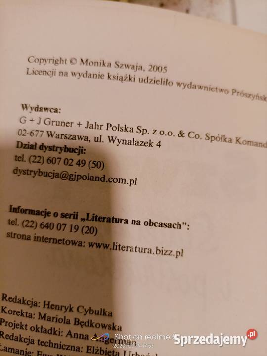 Szwaja książki Warszawa księgarnia Praga sprzedam