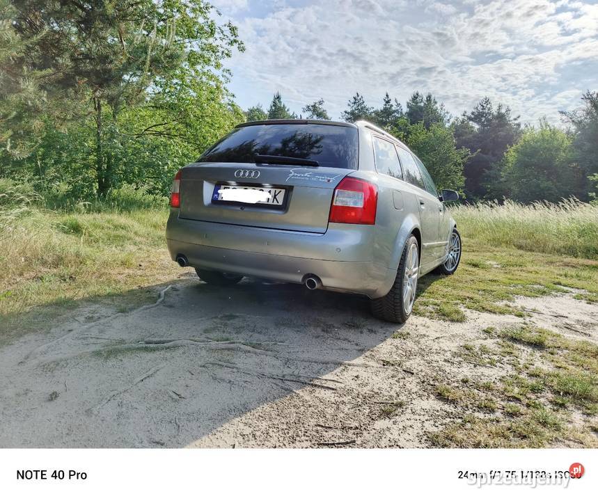Audi A4 B6 2002 18 Turbo benzynaLPG Rok produkcji 2002 A4 Gorzów Wielkopolski