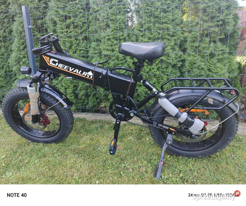 Rower składany elektryczny chevallry