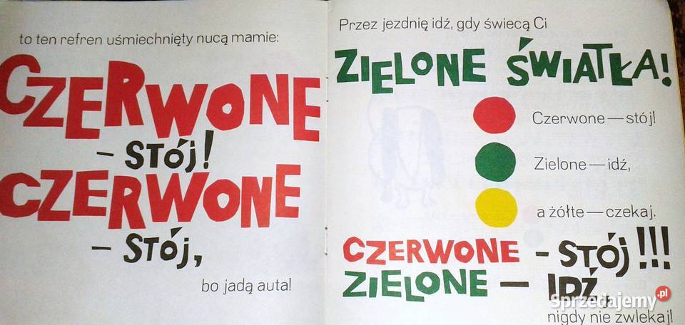 Czerwone stój Zielone idź Piotr Łosowski Chełm sprzedam