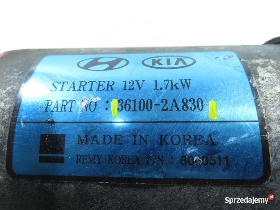 ROZRUSZNIK HYUNDAI i40 CW 17 CRDi 361002A830