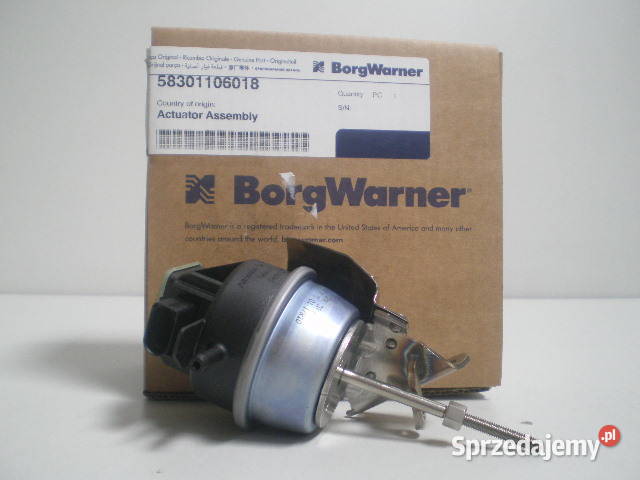 Nowy aktuator BorgWarner KKK 58301106076 Siedlce