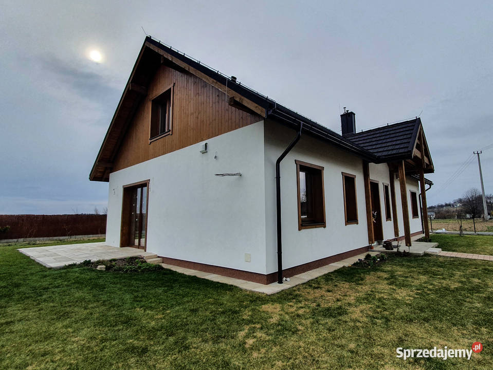 Okna Drewniane Pasywne z obróbką drewnianą 100cm sprzedam