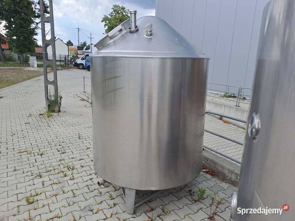 Zbiornik kwasoodporny nierdzewny z mieszadłem Stary Sącz