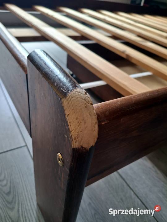 Rama łóżka stelaż drewno z szufladą 120x200 Pruszków sprzedam