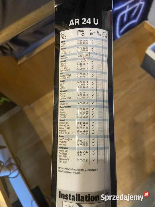 Wycieraczki Warszawa