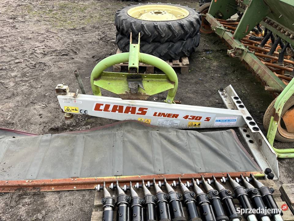 Zgrabiarka Claas Liner 430 S części na części Chwałkowo