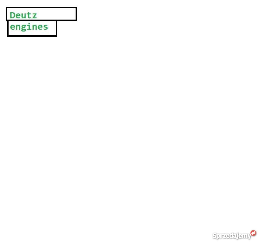 Deutz F2L411D silnik katalog części wysyłka Kielce