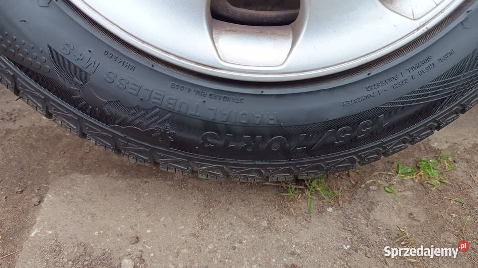 Felgi stalowe ori kołpaki VW 4x100 13 opony pomorskie Chojnice