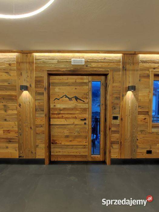 STARE DESKI RUSTYKALNE NA ŚCIANĘ SUFIT deska śląskie