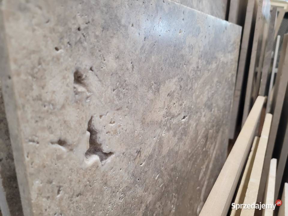 Płytki Trawertyn Silver Ash bębnowany 61x61x3 zachodniopomorskie