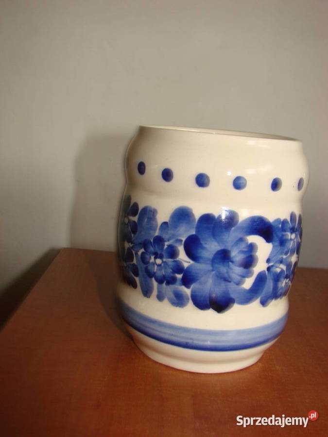 Włocławek fajansowy pojemnik pomorskie Pruszcz Gdański