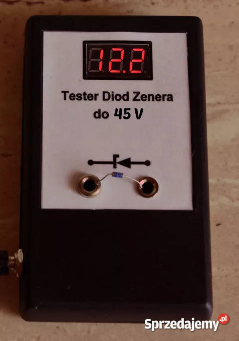 Tester diód Zenera do 50V
