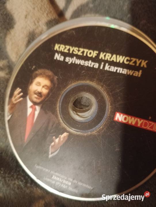 Płyta Krzysztof Krawczyk na sylwestra i karnawał Płyty i kasety Wilanów sprzedam