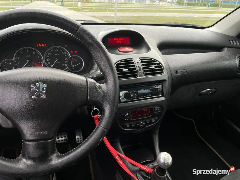 Peugeot 206 RC 20 177 LPG 206 Gdańsk sprzedam