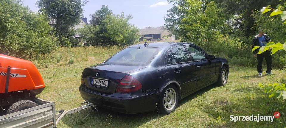 Mercedes w211 22 automat aluminiowe felgi lubelskie