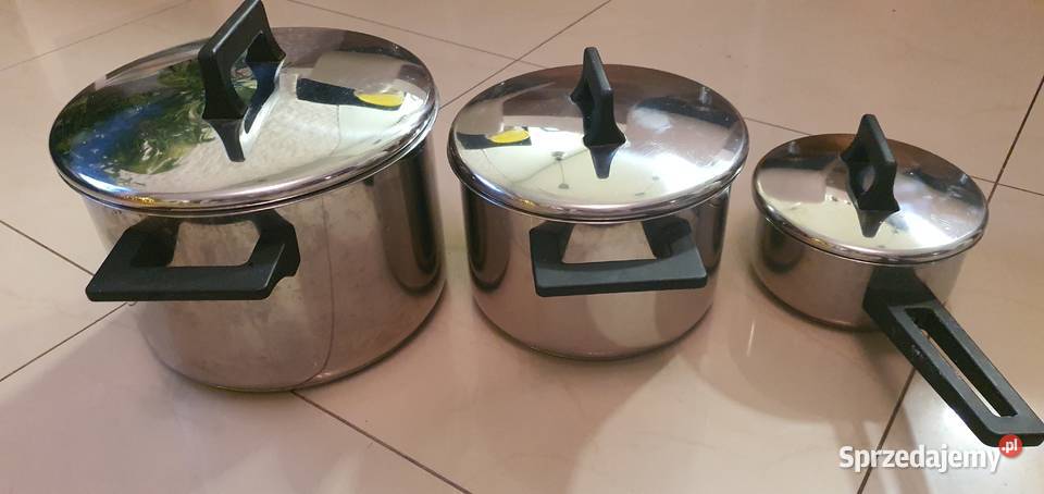 Garnki zestaw garnków