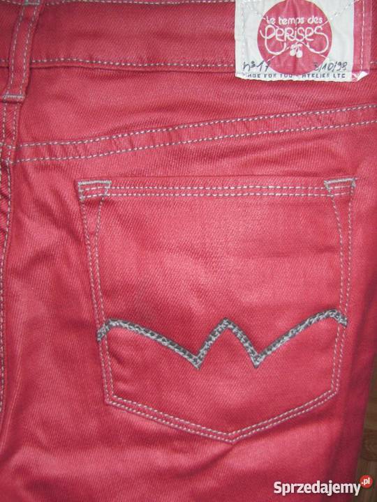 Spodnie Le Temps Des Cerises malinowe Rozmiar 38(M) lubelskie Zamość